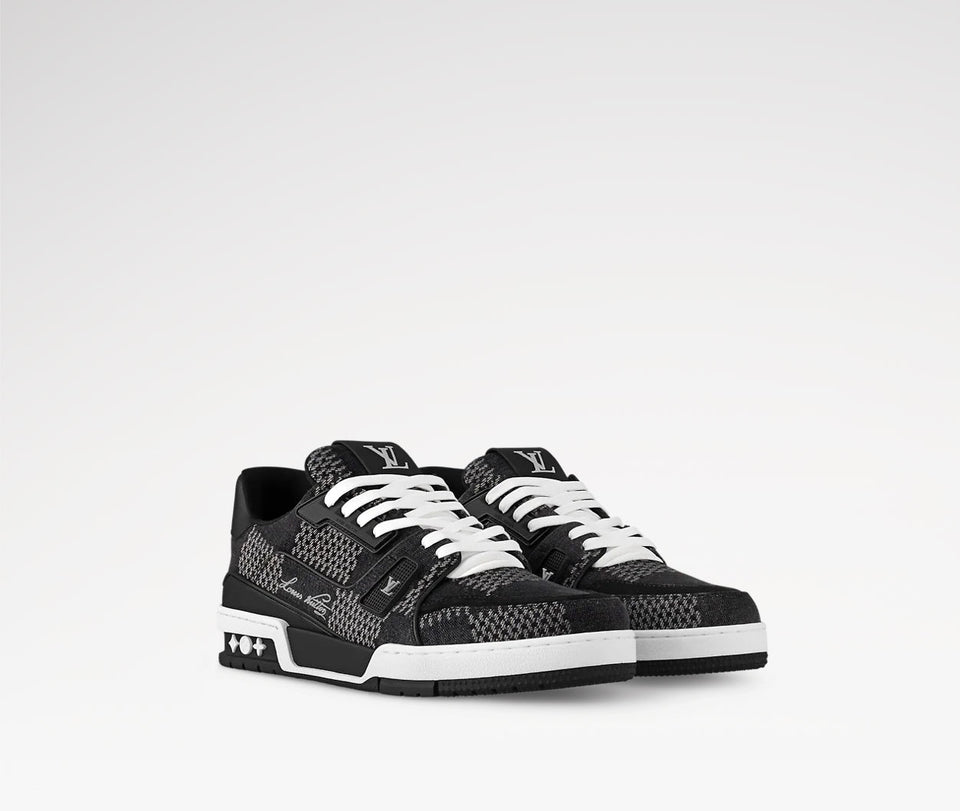 SNEAKER LV TRAINER NERA/GRIGIA