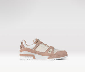 SNEAKER LV TRAINER BEIGE CHIARO