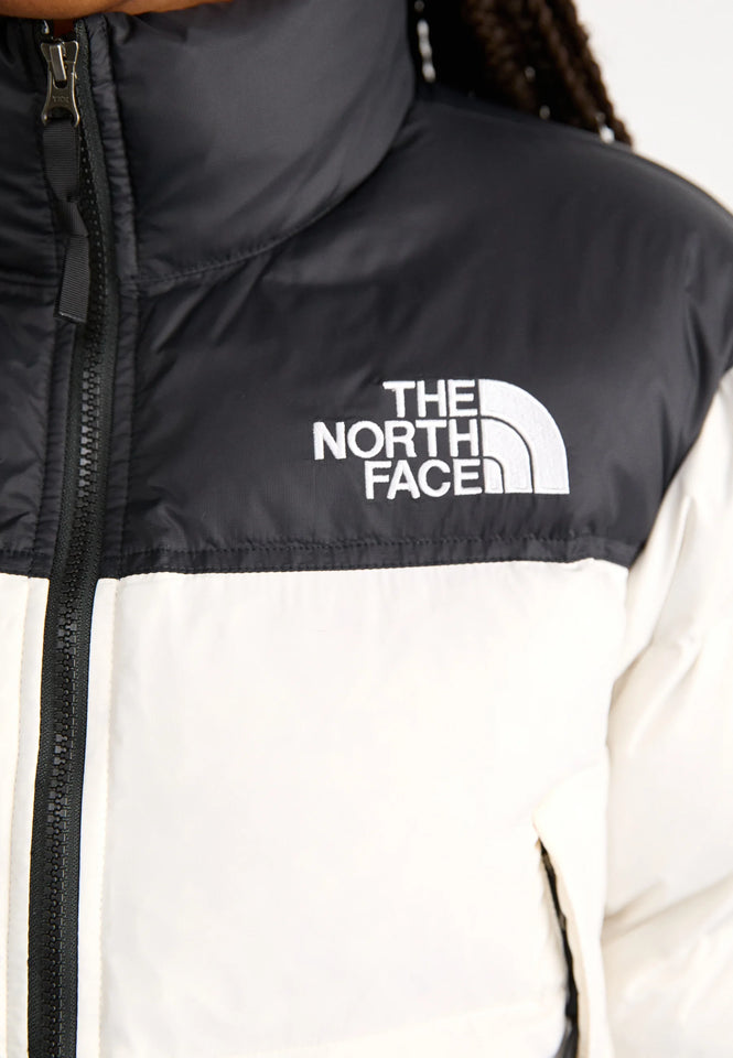 GIUBBINO THE NORTH FACE WOMEN’S 700 RETRO NUPTSE BIANCO