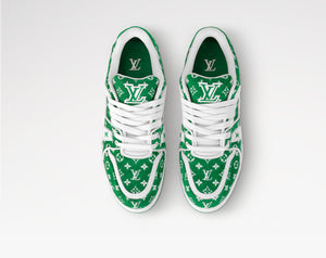 SNEAKER LV TRAINER VERDE