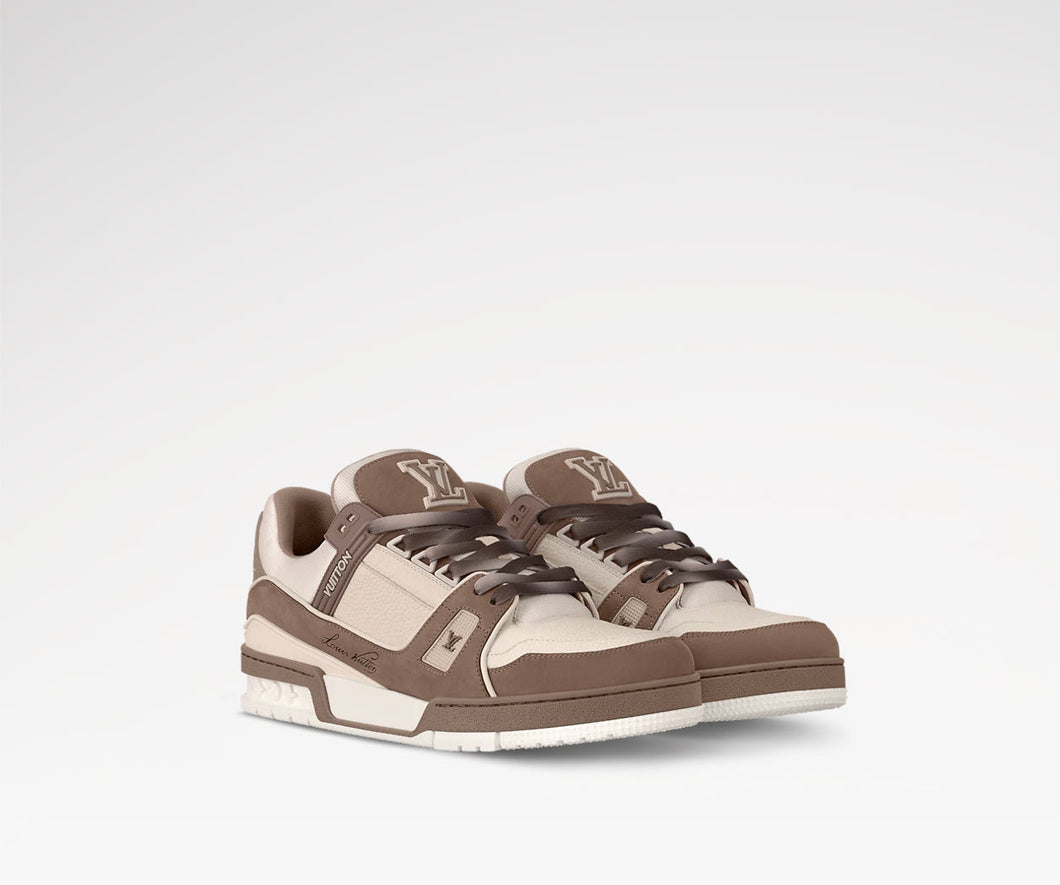 SNEAKER LV TRAINER BEIGE