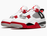 AIR JORDAN 4 RETRO WHITE RED