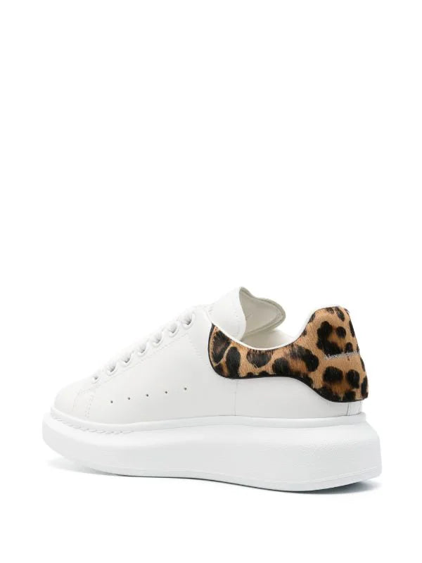 ALEXANDER MCQUEEN OVERSIZE TALLONE LEOPARD