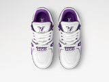 SNEAKER LV TRAINER VIOLA