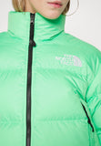 GIUBBINO THE NORTH FACE WOMEN’S 700 RETRO NUPTSE VERDE ACQUA