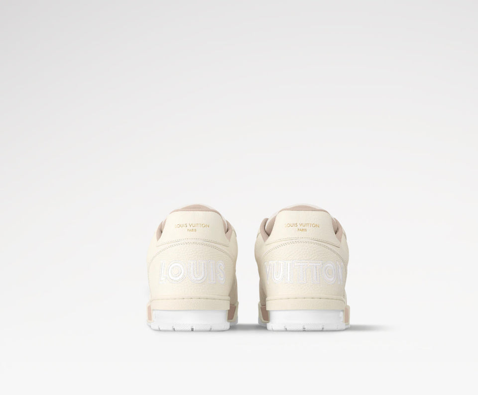 SNEAKER LV TRAINER BIANCO/BEIGE