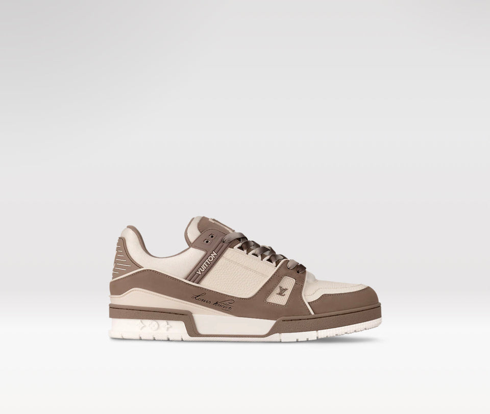 SNEAKER LV TRAINER BEIGE