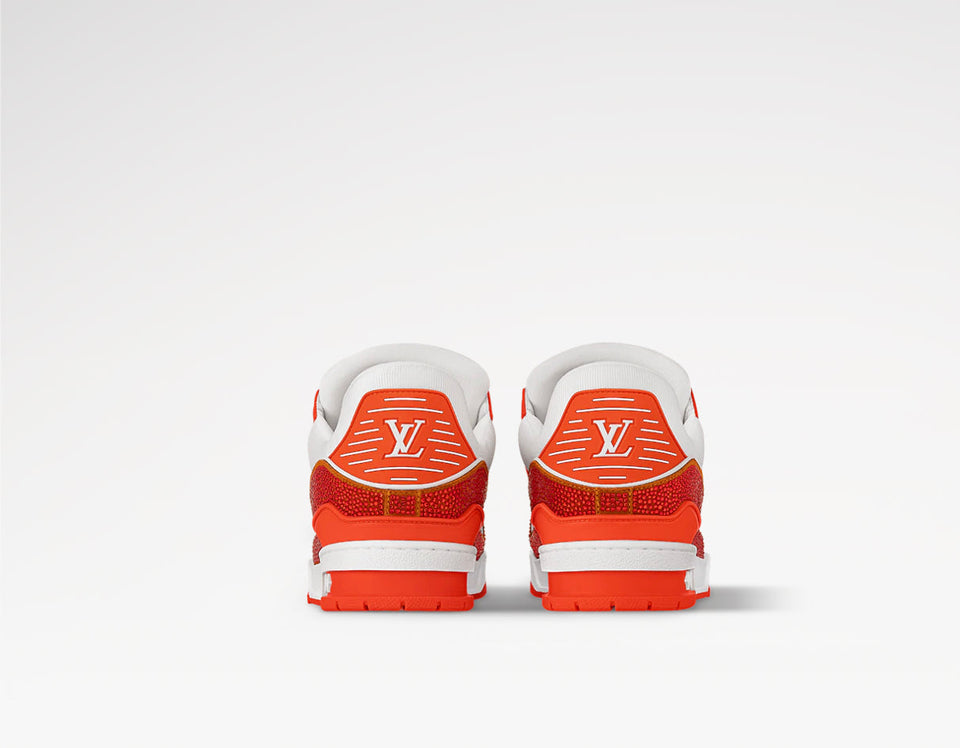 SNEAKER LV TRAINER ARANCIO