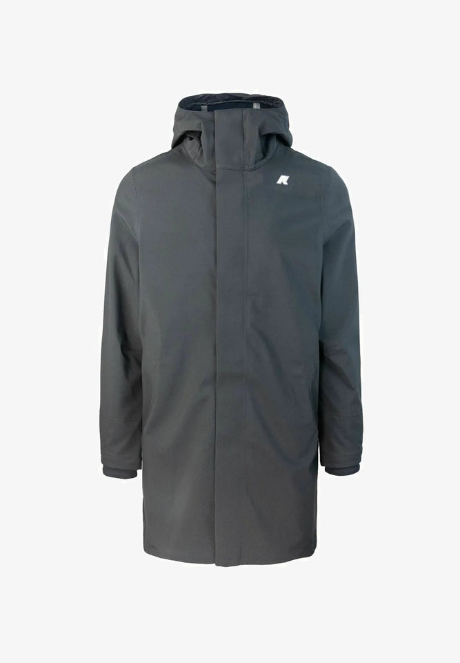 K-WAY PARKA UNISEX GRIGIO