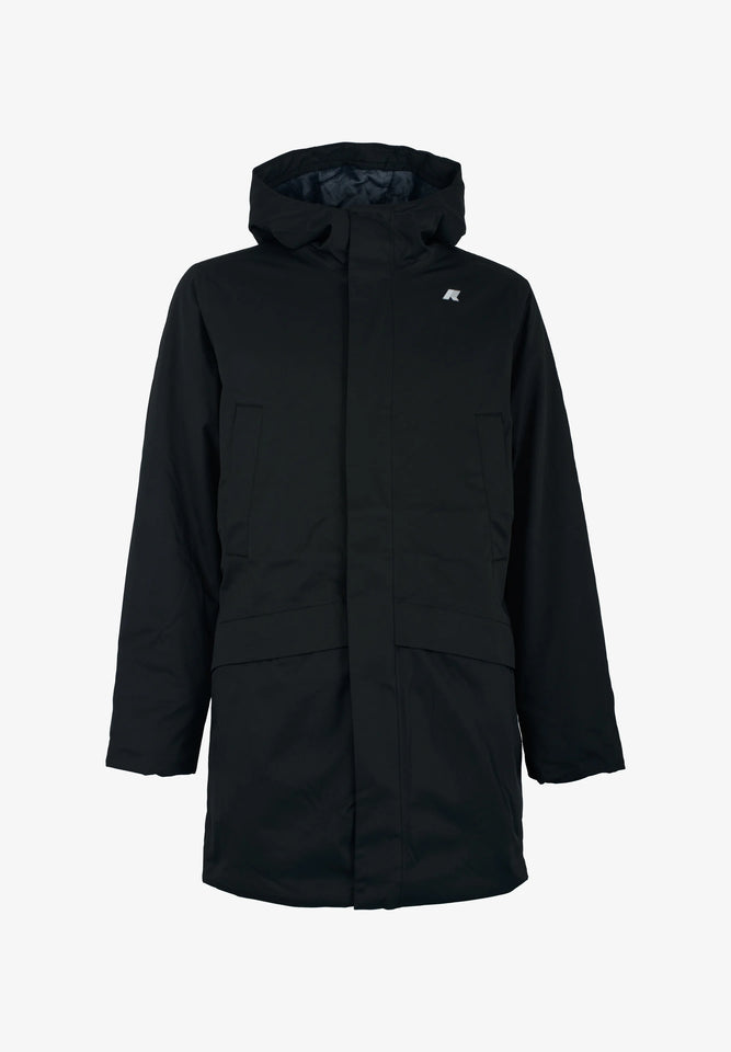 K-WAY PARKA UNISEX NERO