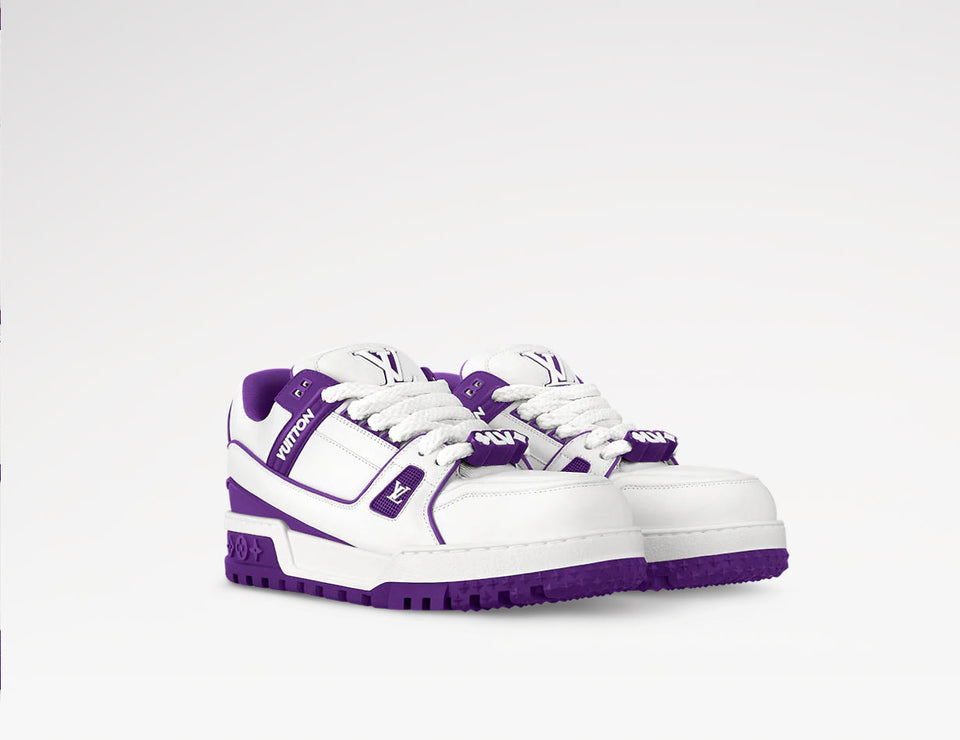 SNEAKER LV TRAINER VIOLA