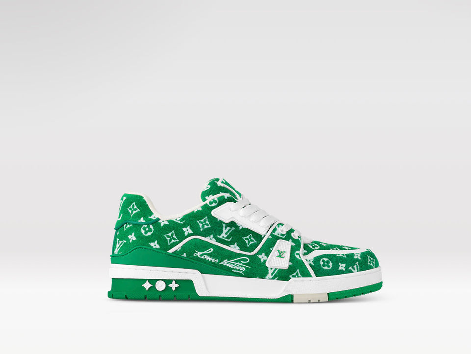 SNEAKER LV TRAINER VERDE