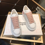 ALEXANDER MCQUEEN OVERSIZE BIANCO/ROSA