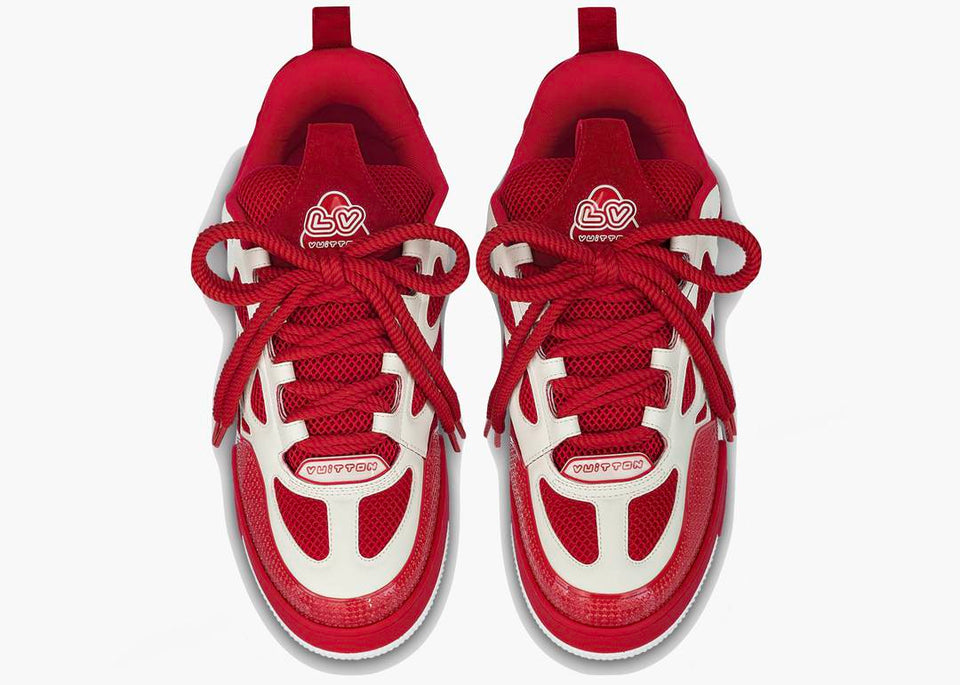 SNEAKER LV SKATE ROSSA