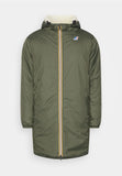 K-WAY CAPPOTTO  UNISEX PARKA VERDE