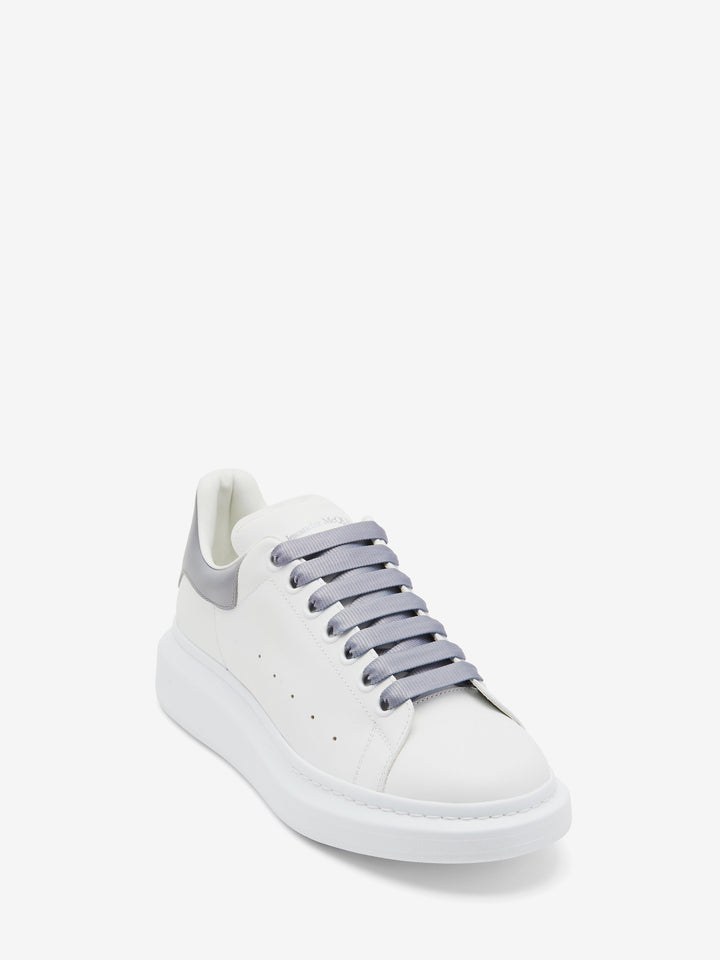 ALEXANDER MCQUEEN OVERSIZE BIANCO/GRIGIO