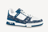 SNEAKER LV TRAINER BLU