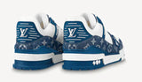 SNEAKER LV TRAINER BLU